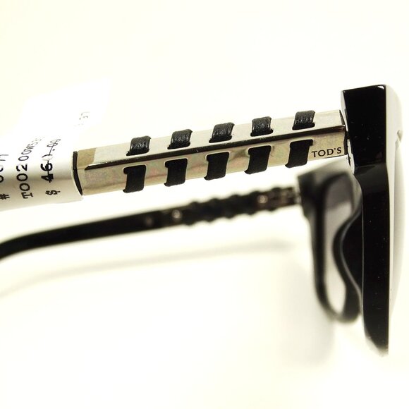 TOD'S Rectangular TO0200 01B Black/Palladium 53mm 200 Sunglasses - Picture 6 of 8